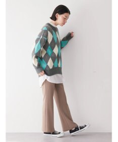 AMERICAN HOLIC バイパチアーガイルニットプルオーバー