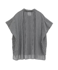 CRAFT STANDARD BOUTIQUE ステンサイドソリッドギンガムチェックブラウス