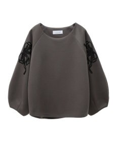 Green Parks ■ＥＳＣＡＲ　リボンコード刺繍プルオーバー