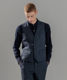 JOSEPH HOMME 【LEON 掲載】ウーステッドモックロディ ジレ