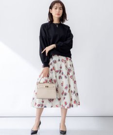 組曲 ラメパフスリーブプルオーバー