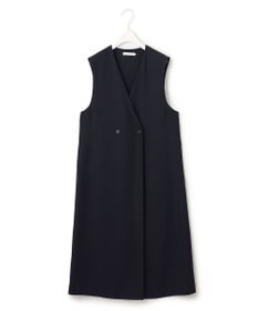 ICB 【接触冷感・UVケア・速乾・洗える】FluidBackSatin ロングジレ