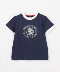 J.PRESS KIDS 【100-130cm】ビックロゴリンガー 半袖Ｔシャツ