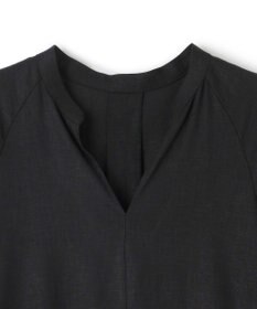 UNFILO 【洗える】リネンレーヨン カフタンワンピース