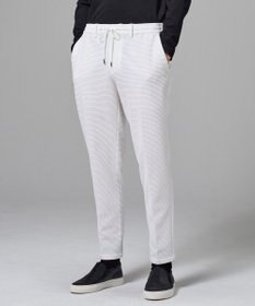 JOSEPH HOMME 【オリジナル素材 /ウエストゴム仕様】ライトタックジャージー  ドロスト付テーパードパンツ / PEGG CONVERTIBLE