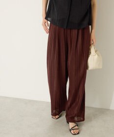 AMERICAN HOLIC 幾何学レースイージーパンツ