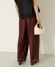 AMERICAN HOLIC 幾何学レースイージーパンツ