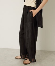 AMERICAN HOLIC 幾何学レースイージーパンツ