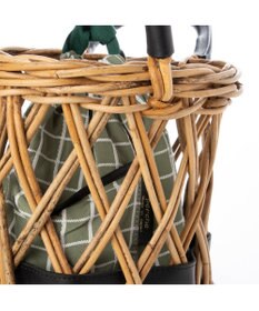 UNBILLION ペルケ perche / 透かし網姫路レザー2WAYかごバッグ