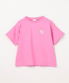 ANY KIDS 【綿100%】バックプリント オーバーサイズTシャツ