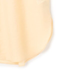 UNFILO シアーサテン ヨークブラウス