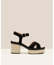 gaimo 【GAIMO/ガイモ】クロスストラップ プラットフォームサンダル/MANU