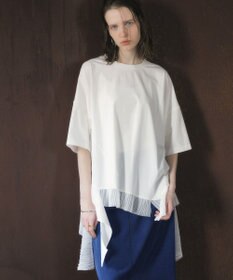 YECCA VECCA 裾アシメデザインプルオーバー