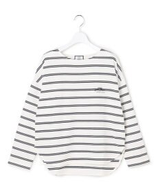 J.PRESS YORK STREET 【WOMEN】ボーダードルマンスリーブ バスクシャツ