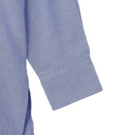 Green Parks 綿麻混Ｖネックオーバーサイズシャツ