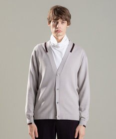 JOSEPH HOMME ウォッシャブルウール　Vネックカーディガン