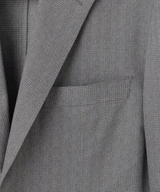 GOTAIRIKU 圧倒的清涼感・８つの夏機能【接触冷感/通気性/軽量/撥水…等】クールドッツ セットアップジャケット_ヘリンボーンプリント（25年モデル）