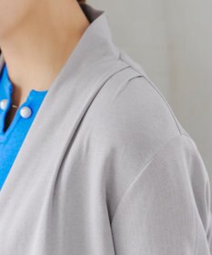 Tiaclasse 【新色追加・UVケア・接触冷感】“やみつき”着ながしロングカットソーカーデ