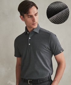 GOTAIRIKU 2年連続売上NO1【仕事で着られる】キレイめ 鹿の子ビズポロシャツ グレー系