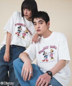 WEGO 【新柄追加/ユニセックス着用アイテム/SMLサイズ展開】DISNEY/グラフィックT（S）
