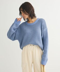 Green Parks ・ＥＬＥＮＣＡＲＥ　ＤＵＥ　タック編バイカラーニット