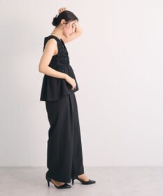 Green Parks ・Ｒａｉｌｍｅ　ジャカードペプラムサロペット