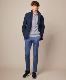 JOSEPH ABBOUD 【ウエストも伸びる！】オーガニックストレッチ パンツ