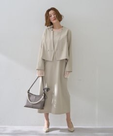 YECCA VECCA 袖レースシアートップス