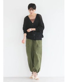 AMERICAN HOLIC ２ＷＡＹメッシュ編みニットカーディガン