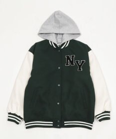 WEGO 2WAYフード付きビッグスタジャン