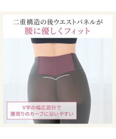 BRADELIS New York 【Yukine inc. 】ゆきねえ365綿混モアらくヒップアップレギンス25