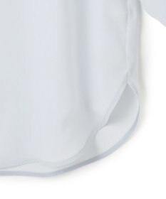 ICB L 【先行予約】 オーガンコンビシャーティング シアーレイヤードスリーブブラウス