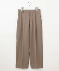 自由区 【洗える】TWラチネストレッチワイド パンツ
