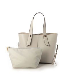 UNBILLION cachecache スタッズポイント両面合皮2wayトートバッグ