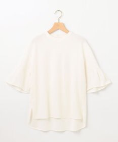 組曲 【UVケア・接触冷感】ライトアムンゼンジャージー袖フレア トップス