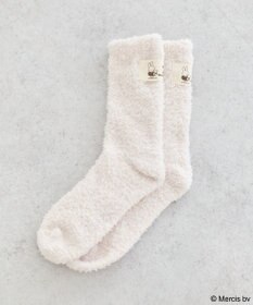 earth music&ecology 【予約】miffy/earth タグ付モコモコソックス