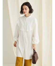 CRAFT STANDARD BOUTIQUE レーヨンデシンフリルチュニック