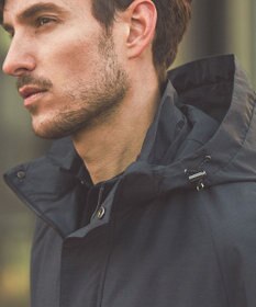 GOTAIRIKU 【ON/OFF兼用】ルミレットウール_スプリングフーデットパーカー