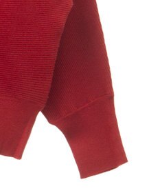 Green Parks もちやわ袖釦ドルマンニットプルオーバー