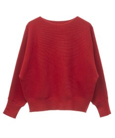 Green Parks もちやわ袖釦ドルマンニットプルオーバー