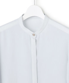 ICB L 【先行予約】 オーガンコンビシャーティング シアーレイヤードスリーブブラウス