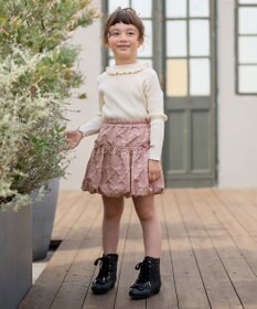 ANY KIDS リボン バルーンスカート