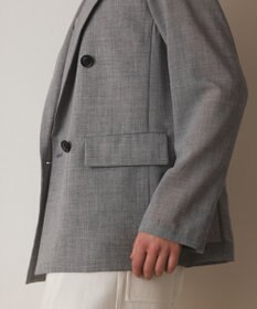 GRACE CONTINENTAL シアーテーラードジャケット