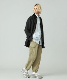 J.PRESS YORK STREET 【UNISEX】ナイロンワッシャー カーゴパンツ