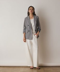 GRACE CONTINENTAL シアーテーラードジャケット