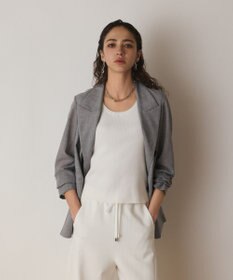 GRACE CONTINENTAL シアーテーラードジャケット