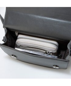 UNBILLION カシュカシュ cachecache / ブロック型押し2wayチェーンショルダー