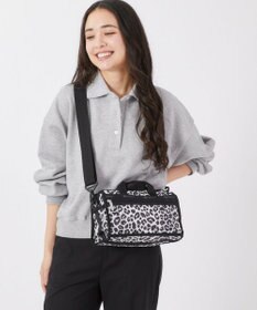 LeSportsac MINI DUFFEL CROSSBODY/ニュートラルレオパード