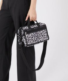 LeSportsac MINI DUFFEL CROSSBODY/ニュートラルレオパード
