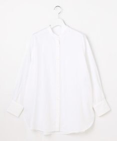 自由区 L SOMELOSバンドカラー ブラウス